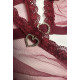 Комплект Passion BELISSANA SET burgundy M-11