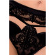 Комплект білизни TONYA SET black XXL/XXXL - Passion Exclusive: трусики, ліф, пояс для панчох-4