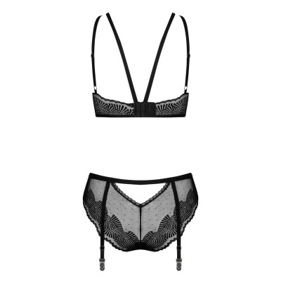 Комплект Obsessive Allastia 2-pcs set black S/M