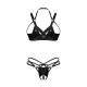 Комплект Obsessive Keira Lise 2-pcs crotchless set L/XL-3
