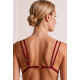 Комплект Passion BELISSANA SET burgundy S-6
