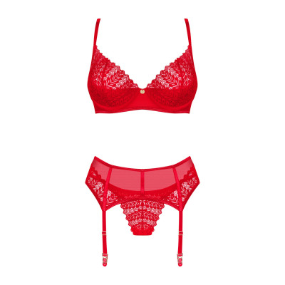 Комплект Obsessive Ingridia 3-pcs set XS/S