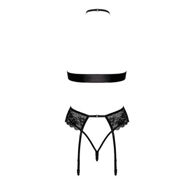 Комплект Kissable Bondage Kiss Set Black S/M