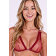 Комплект Passion BELISSANA SET burgundy XL-5