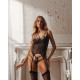 Корсет Obsessive Arrowel Black corset L/XL-4