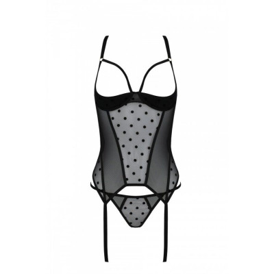 Корсет MARINA CORSET black L/XL - Passion