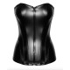 Корсет Noir Handmade F334 Powerwetlook corset - XL-5