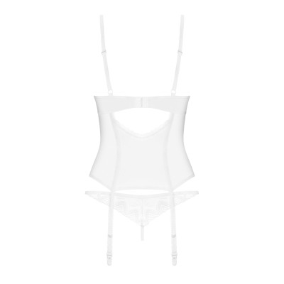 Корсет Obsessive Alissium corset & thong M/L
