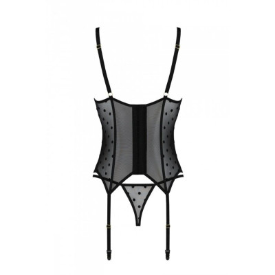 Корсет MARINA CORSET black S/M - Passion