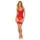Корсет Obsessive Ingridia corset & thong XL/2XL-5