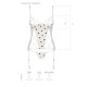 Корсет з підв'язками + стрінги LOVELIA CORSET white S/M - Passion-6