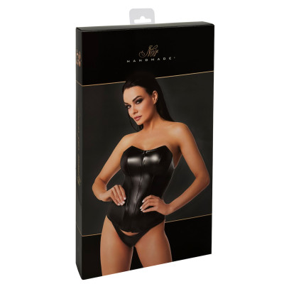 Корсет Noir Handmade F334 Powerwetlook corset - 3XL