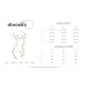Корсет Obsessive Arrowel White corset L/XL-3