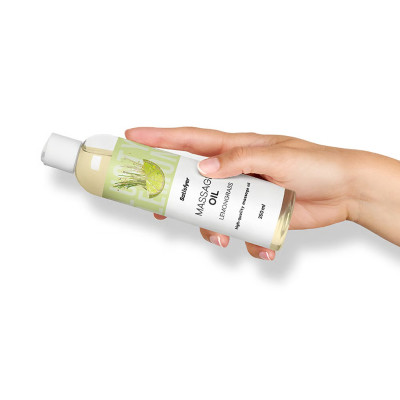 Розпродаж!!! Масажна олія Satisfyer Massage Oil Lemongrass 250 мл (термін 30.04.2027)
