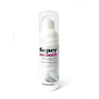 Розпродаж!!! Піноподібна змазка на водній основі Love To Love SUPER SMOOTH (50 мл) (термін 04.2023)
