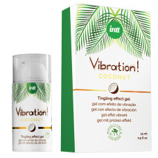 Рідкий вібратор Intt Vibration Coconut Vegan (15 мл) (без пакування!!!)