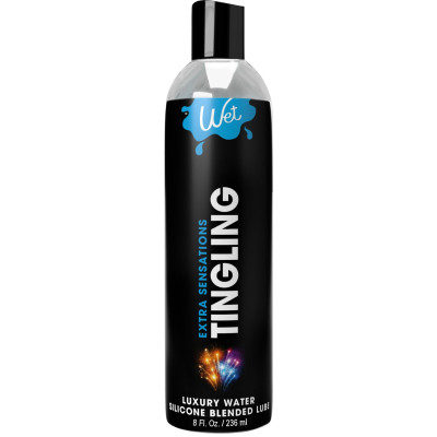 Розпродаж!!! Охолоджувальний лубрикант Wet Extra Sensations Tingling (236 мл) (термін 30.01.2027)