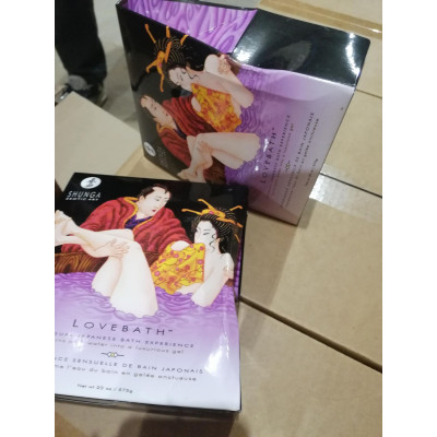 Гель для ванни Shunga LOVEBATH – Sensual Lotus 575 г (м'ята упаковка!!!)