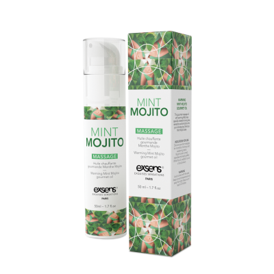 Розпродаж!!! Масажна олія EXSENS Mojito 50мл (термін 01.11.2023)