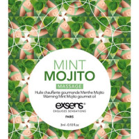 Розпродаж!!! Пробник массажної олії EXSENS Mojito 3мл (термін 11.2023)