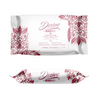 Розпродаж! Жіночі очищувальні серветки Desire by Swiss Navy Feminine Wipes 25 шт (термін 01.12.2023)