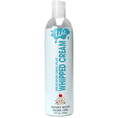 Розпродаж!!! Лубрикант на водній основі Wet Oral Play Whipped Cream (118 мл) (термін 13.03.2026)