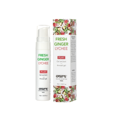 Розпродаж!!! Стимулюючий гель EXSENS Kissable Fresh Ginger Litchi 15мл (термін придатності 01.2024)