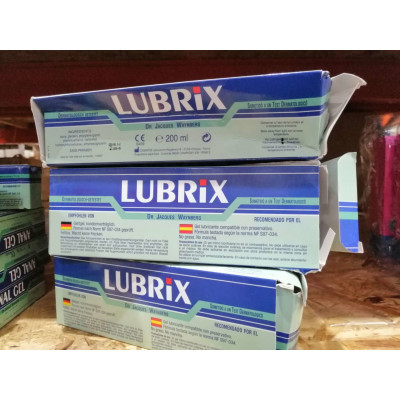 Лубрикант на водній основі Lubrix (200 мл) (м'ята упаковка) Лубрикант на водній основі Lubrix (200 мл) (м'ята упаковка)