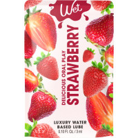 Розпродаж!!! Пробник Wet Oral Play Strawberry 3 мл (термін 03.2026)