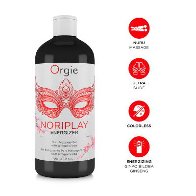 Гель для NURU-масажу Orgie – Noriplay Energizer 500 мл (м'ята упаковка!!!)