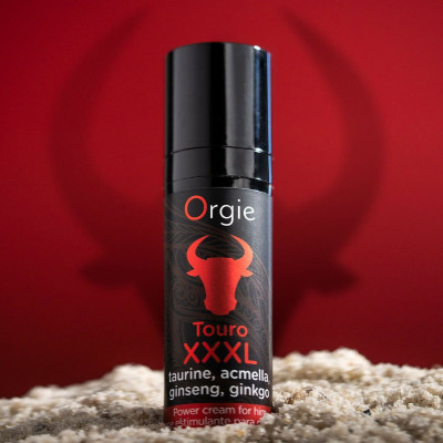 Крем для посилення ерекції Orgie Touro XXXL Power Cream, 15 мл (м'яте паковання!!!)