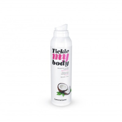 Масажна піна Love To Love TICKLE MY BODY COCONUT (150 мл) (попередній дизайн!!!)