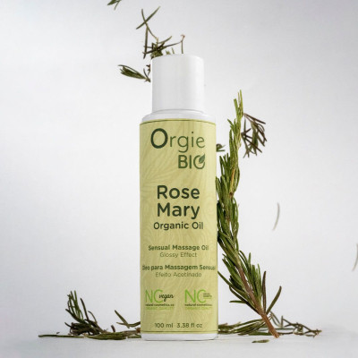 Роспродаж!!! Масажна олія Orgie – Bio Rosemary Organic Oil 100 мл (термін 26.07.2026)