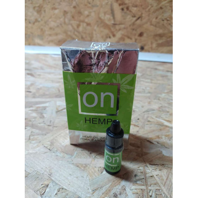 Збудливі краплі для клітора Sensuva - ON for Her Hemp Infused Arousal Oil 5 мл (м'ята упаковка)