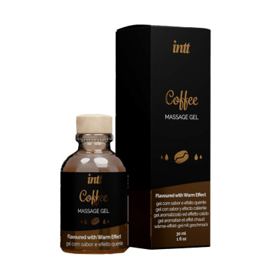 Масажний гель для інтимних зон Intt Coffee (30 мл) (м'ята упаковка!!!)