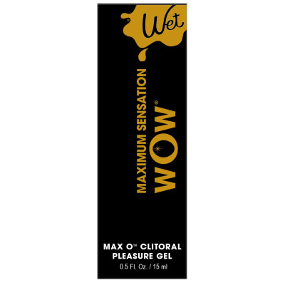 Розпродаж!!! Збуджувальний гель Wet Wow Max O Clitoral Arousal Gel 15 мл (термін 12.02.2027)