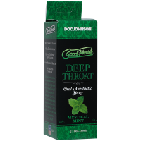 Спрей для мінету Doc Johnson GoodHead DeepThroat Spray - Mystical Mint 59 мл (м'ята упаковка!!!)