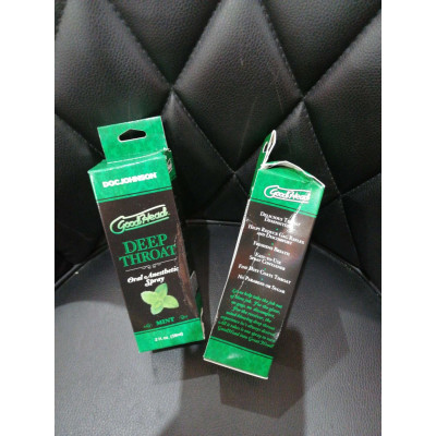 Спрей для мінету Doc Johnson GoodHead DeepThroat Spray - Mystical Mint 59 мл (м'ята упаковка!!!)