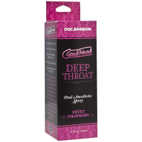 Спрей для мінету Doc Johnson GoodHead DeepThroat Spray - Sweet Strawberry 59 мл (м'ята упаковка)