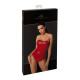Корсет Noir Handmade F355 Red powerwetlook corset - S-5