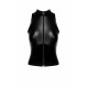 Топ Noir Handmade F324 Glam wetlook top with vinyl corset - XXL-5