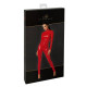 Комбінезон Noir Handmade F353 Red powerwetlook overall - L-6