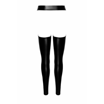 Легінси з відкритими стегнами Noir Handmade F323 Rebel wetlook chaps - M