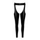 Легінси з відкритими стегнами Noir Handmade F323 Rebel wetlook chaps - M-6