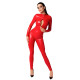 Комбінезон Noir Handmade F353 Red powerwetlook overall - XL-2