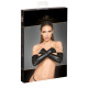 Мітенки Noir Handmade F213 Elastic eco leather fingerless gloves - S-2