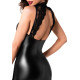 Сукня Noir Handmade F343 Powerwetlook and lace mini skirt - M-3