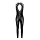 Комбінезон Noir Handmade F342 Powerwetlook and lace overall - M-5