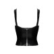 Корсет Noir Handmade F379 Dominae Frontbind PVC Corset Top XL-6