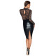 Сукня Noir Handmade F228 Midi dress with soft lace top - M-1